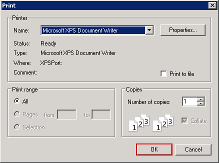 Print Coversheet from query-4