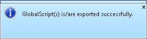 2. Script Export