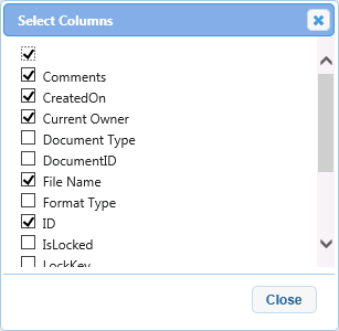 99. Set Columns