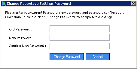 change password