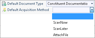 default acq method