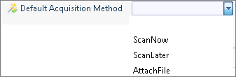 DefaultAcquisitionMethod