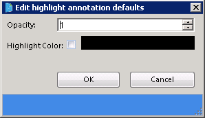 edit highlight annotation