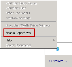 enable papersave