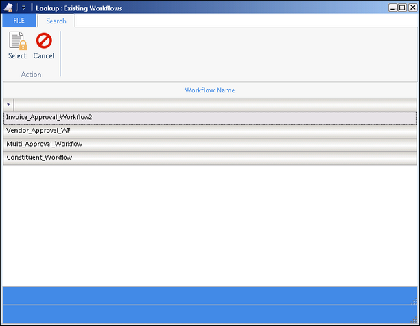 lookup existing workflows.zoom85