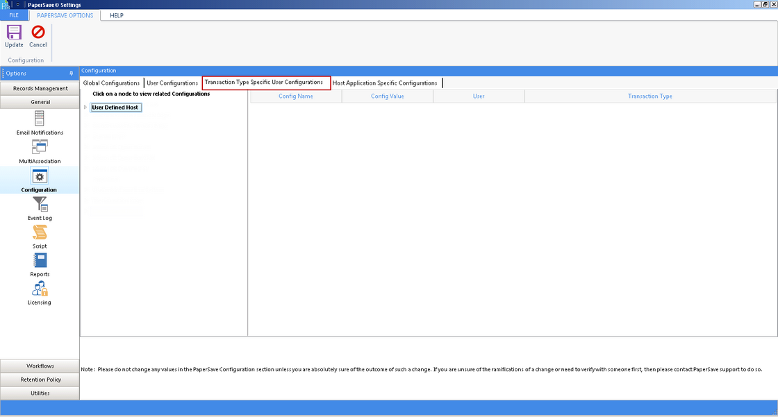 transaction type specific user configuration.zoom70