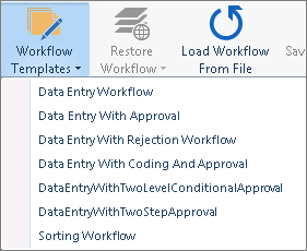 Workflow templates