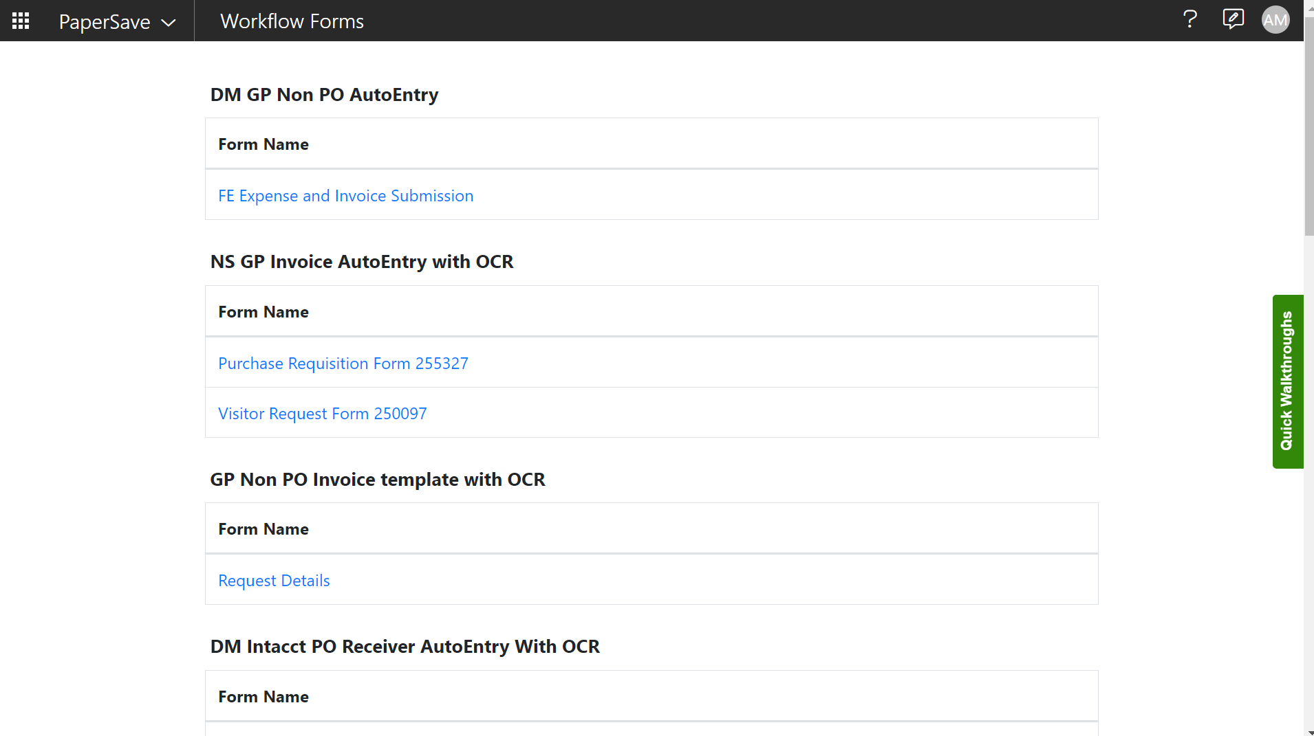 Accessing Smart Forms