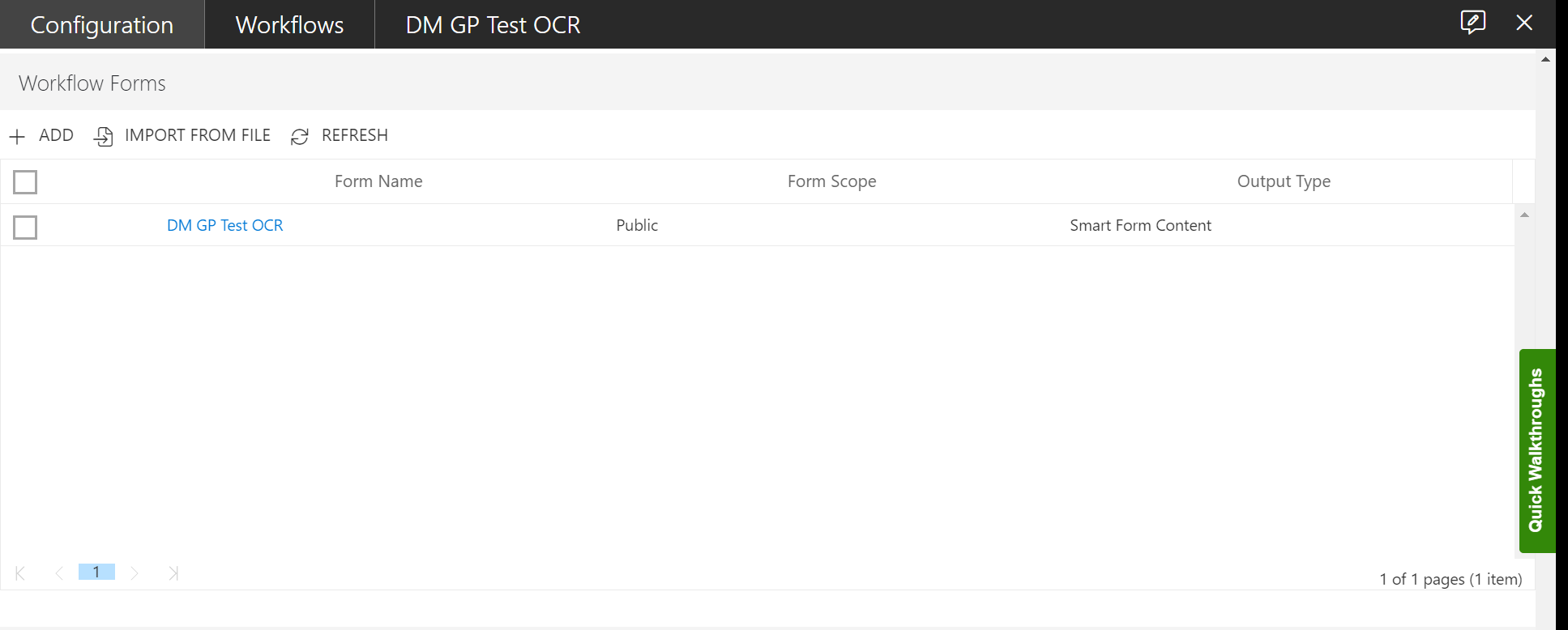 Manage Smart Forms