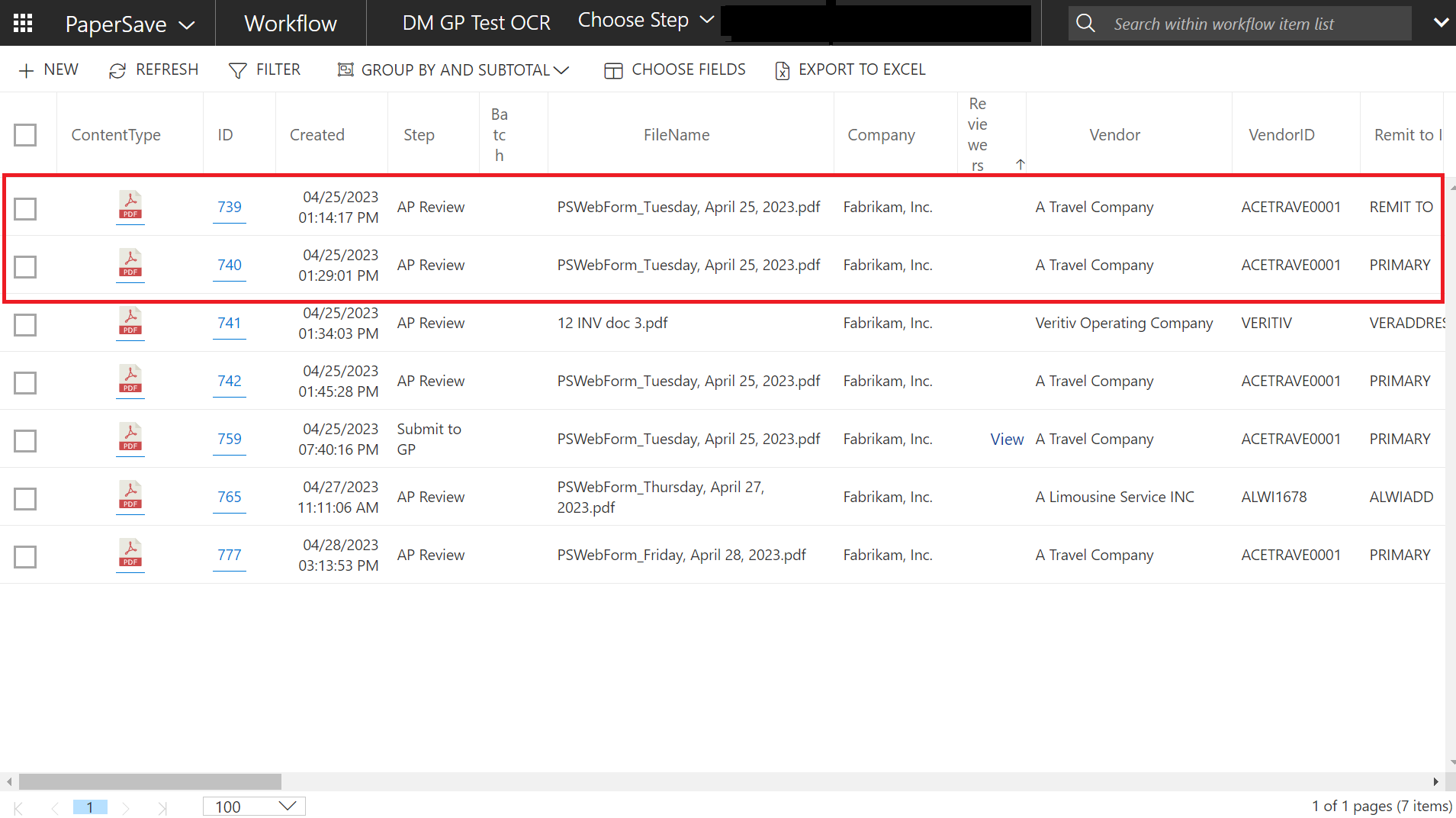 View Form Items Viewing Workflow items submitted via Smart Forms