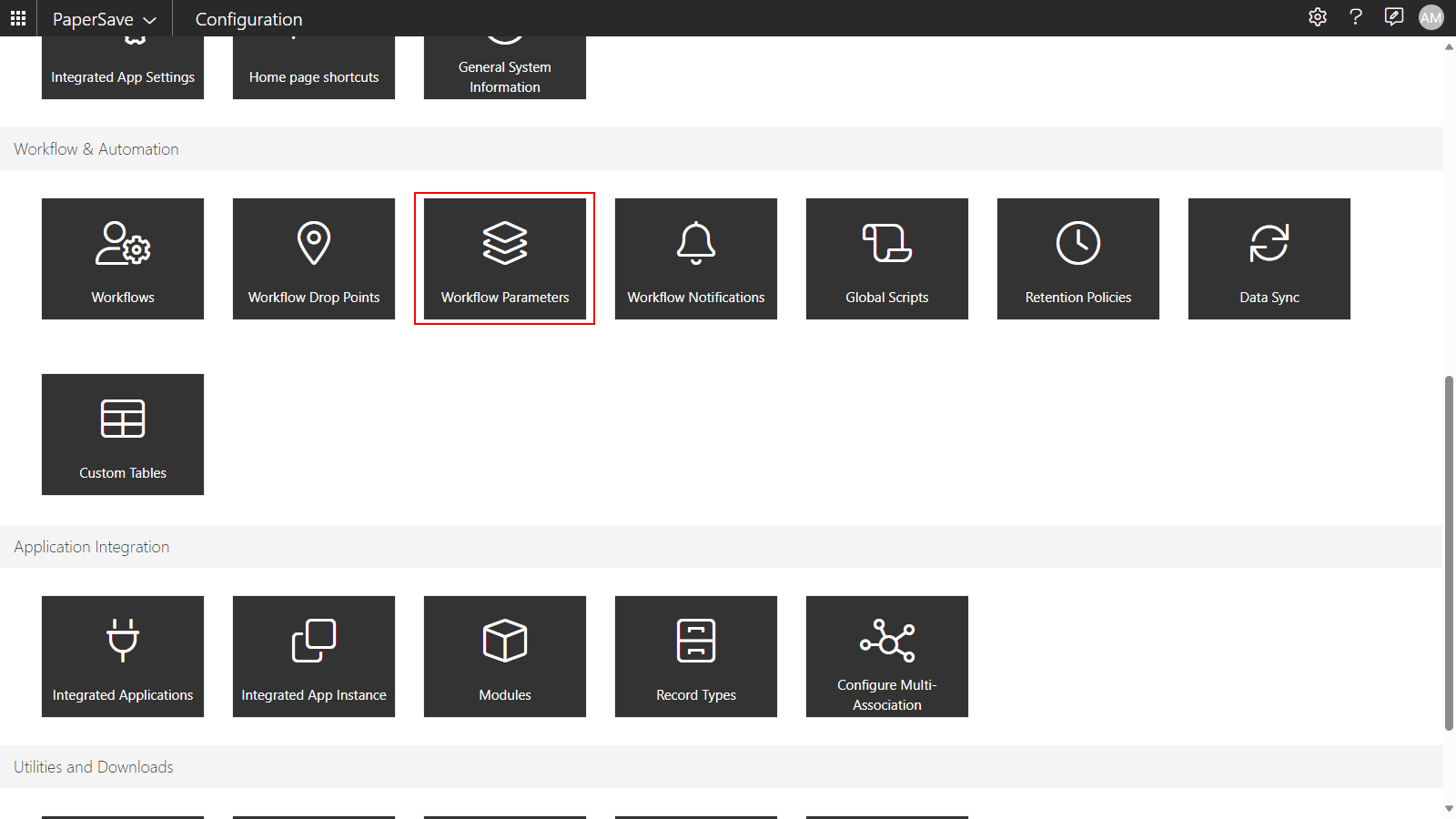 Workflow Parameters