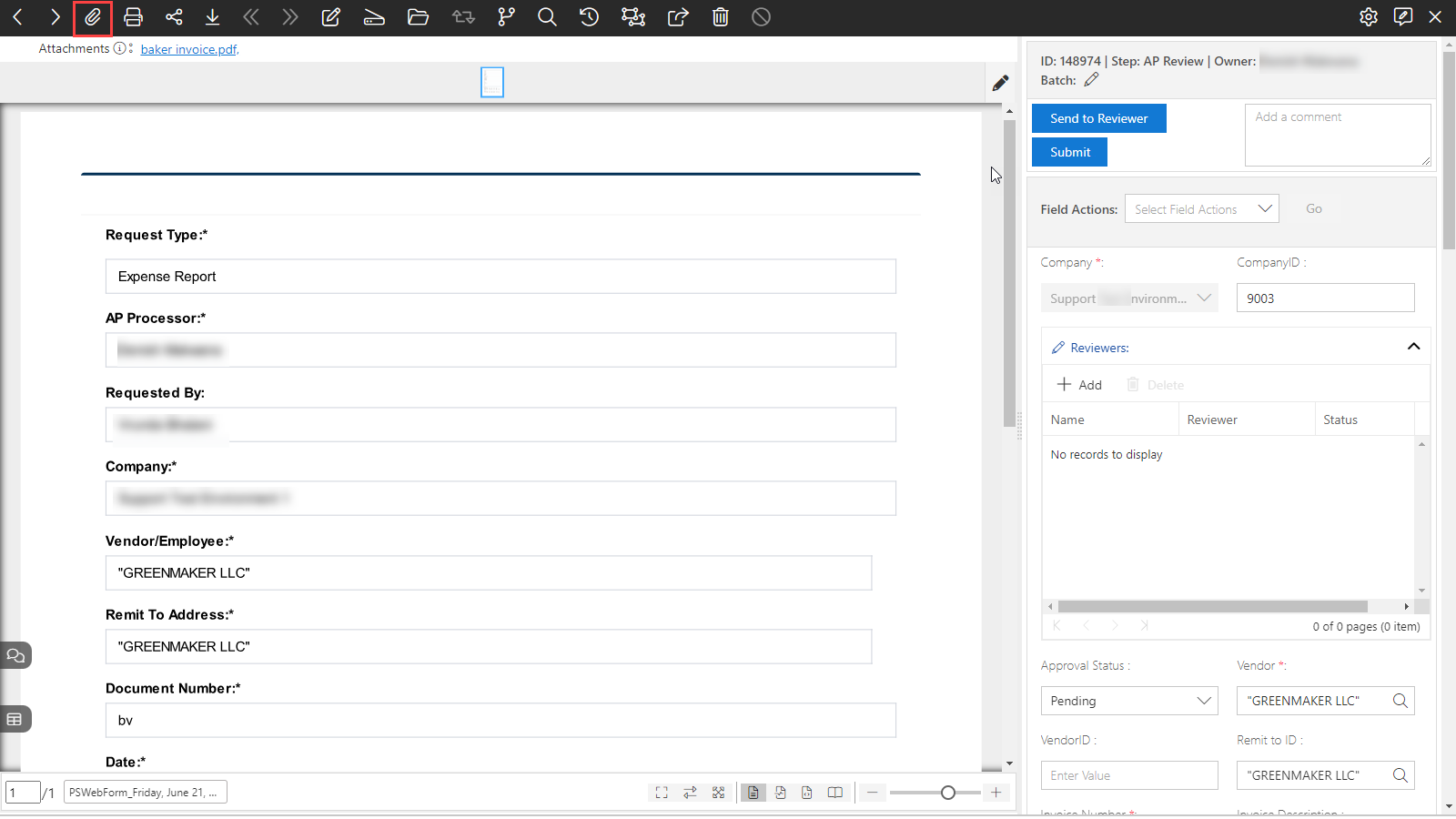 Adding the Attachments