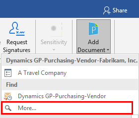 Microsoft Office integration
