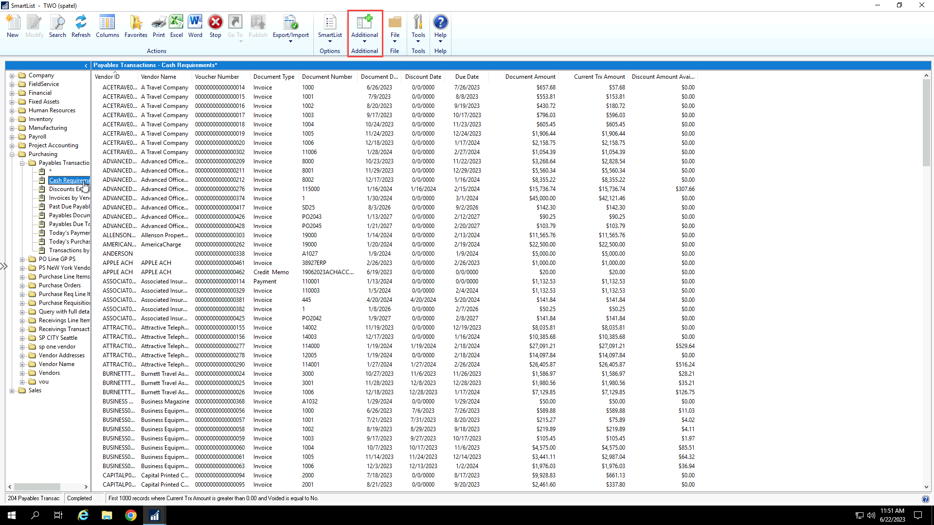 Print Scan Later Coversheets from query