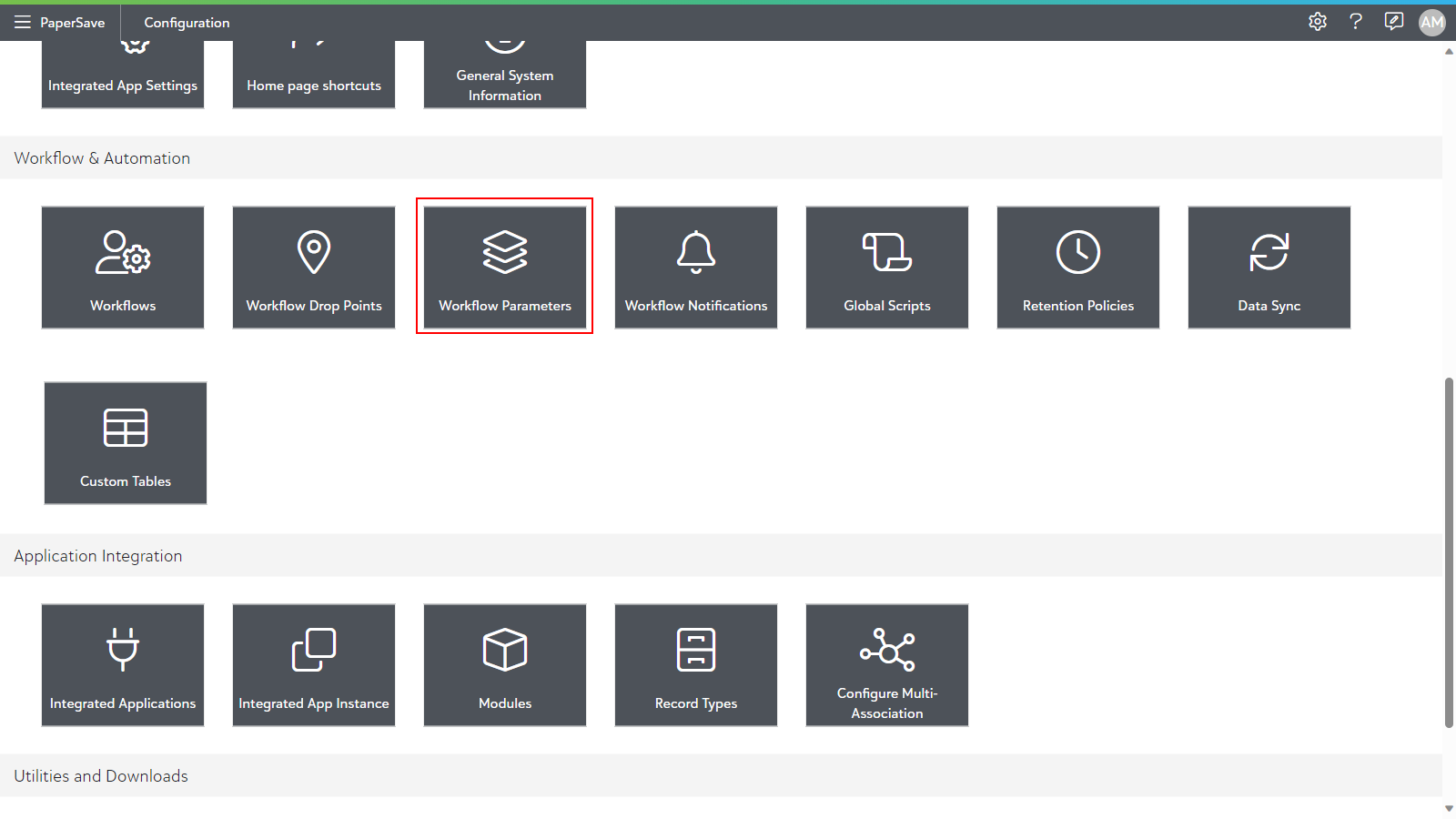 Workflow Parameters
