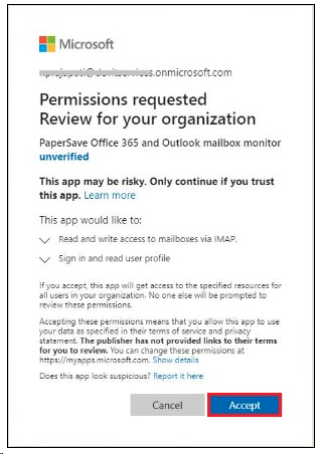 Creating an Email Type Drop point for Microsoft 365 or Outlook