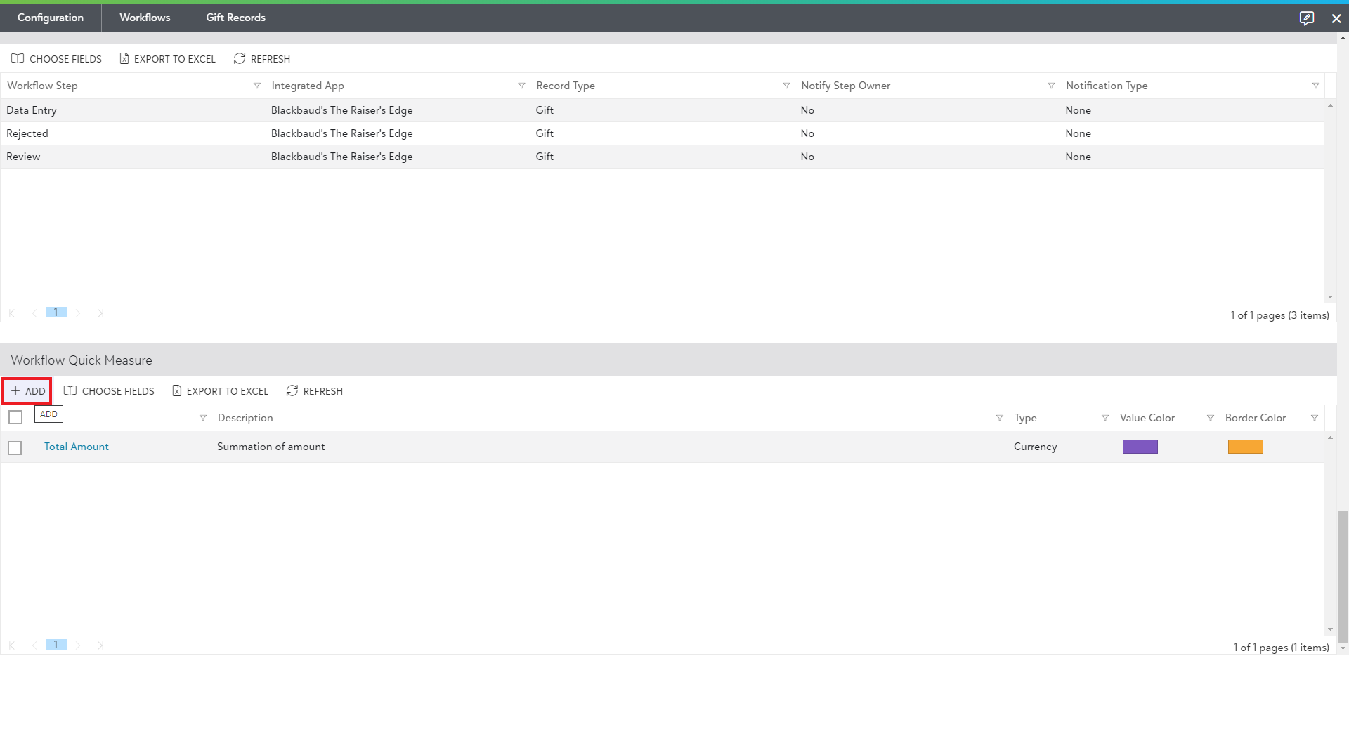 Adding Workflow Quick Measure