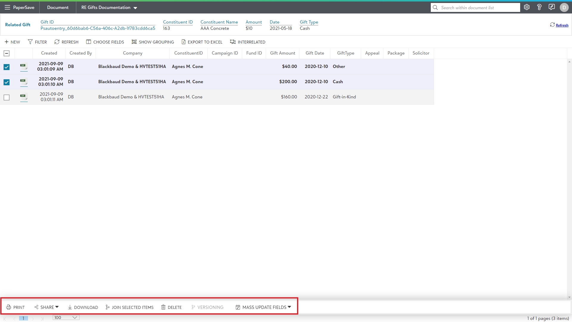 Purchase Show Files Show document