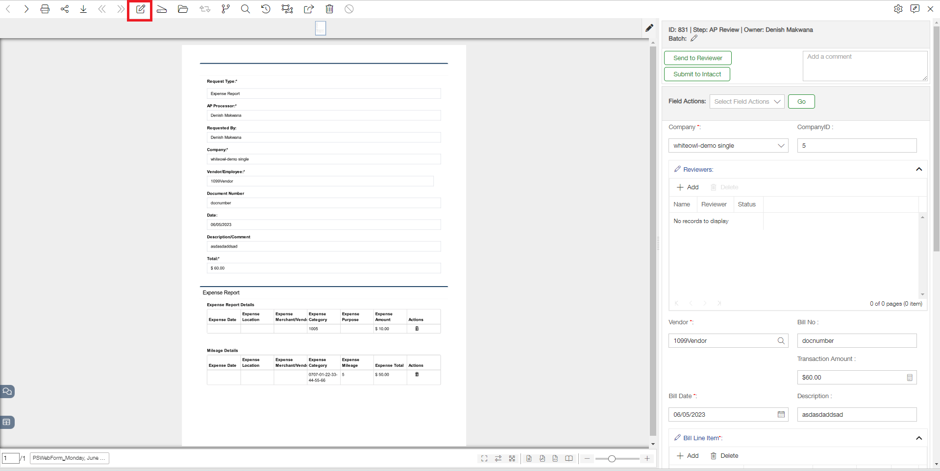 Modifying the Smart form values