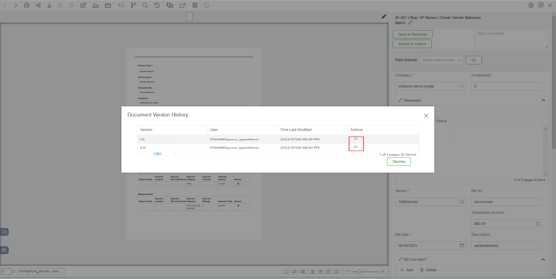 Modifying the Smart form values